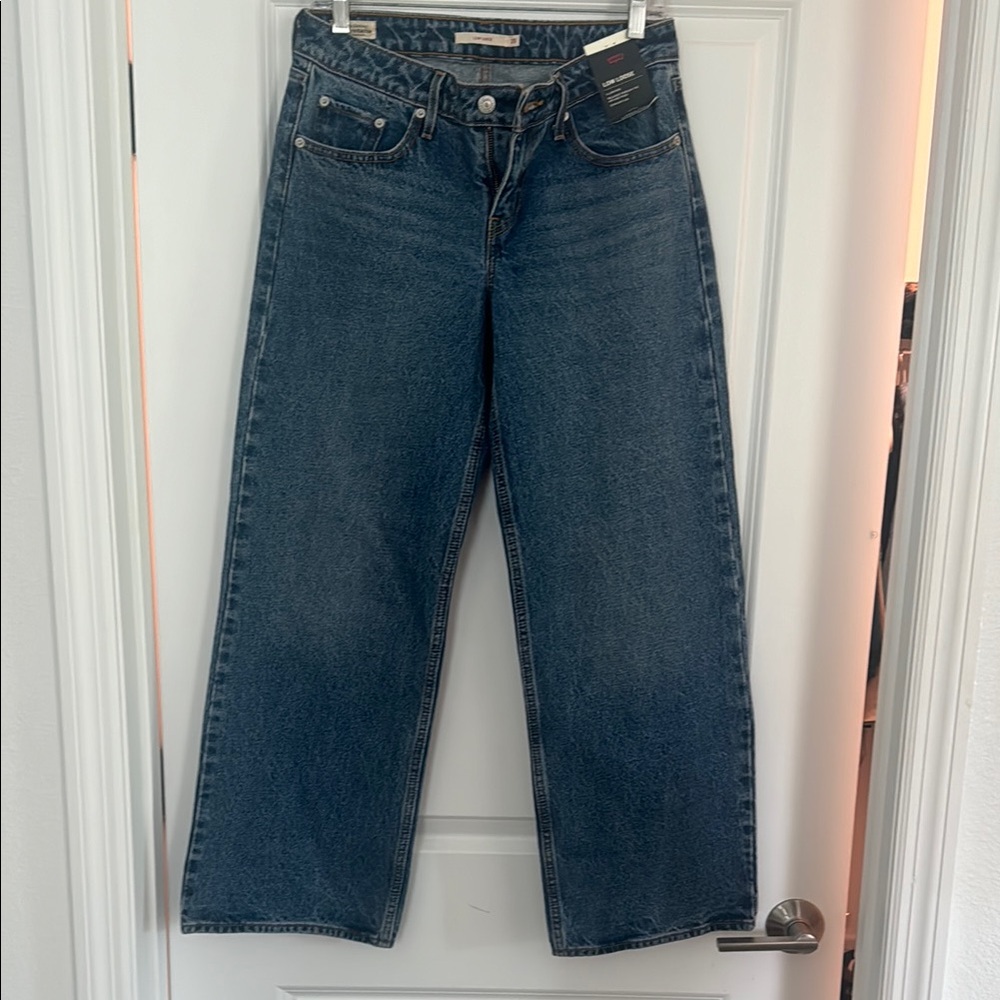 Levi's Classic Denim Wide-Leg Jeans